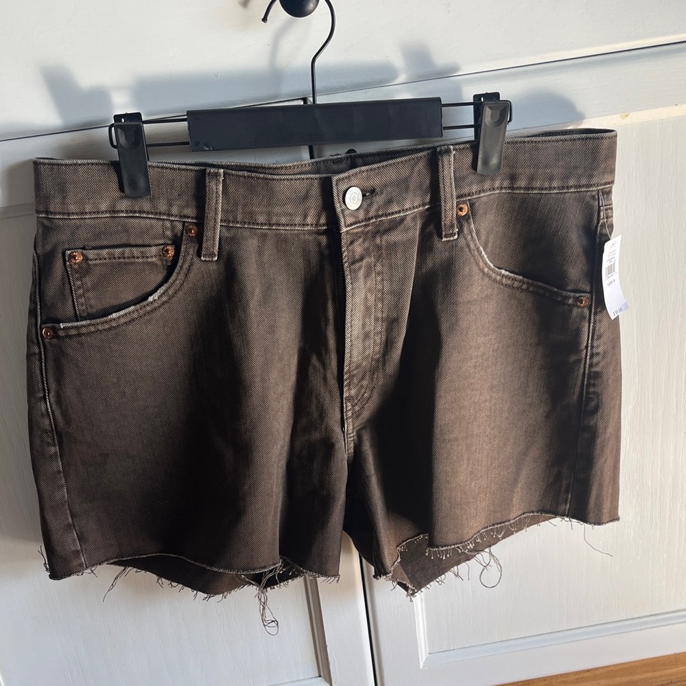 GAP Women's Dark Brown Jean Shorts